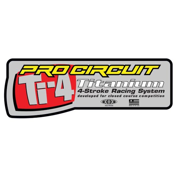 Stickers Pro Circuit Ti-4 UniverselRef : PC0275 / 18600636