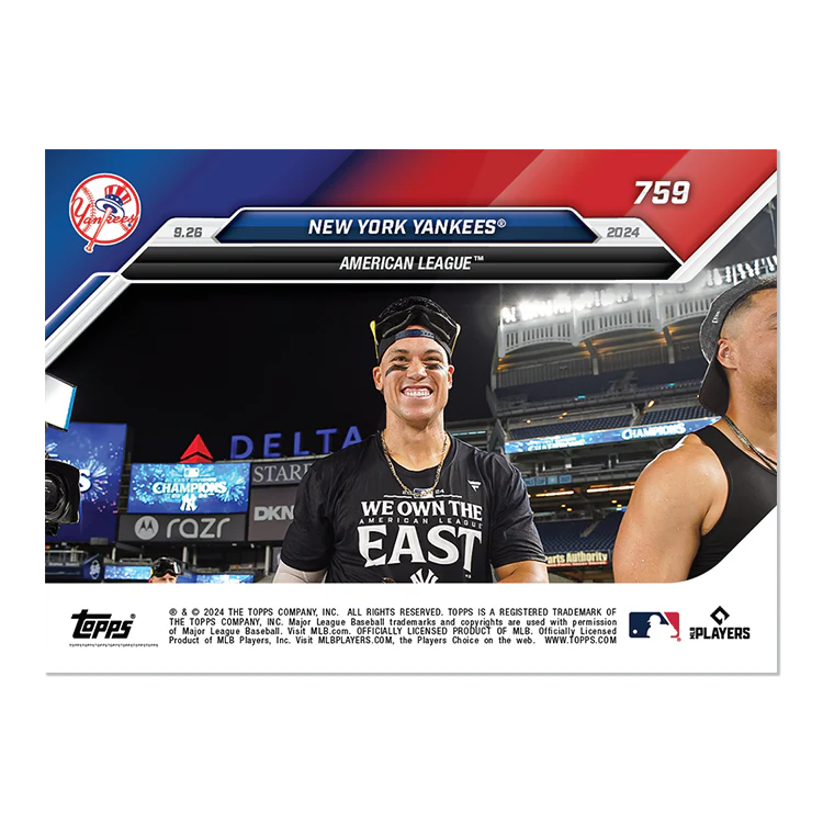 New York Yankees - 2024 MLB Topps NOW® Card 759