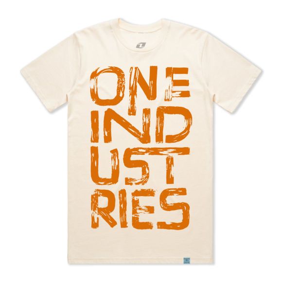 One Industries STROKES Short Sleeve T-Shirt - BeigeRef: OI0351