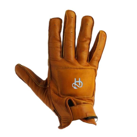 Helstons Logo Gloves - YellowRef: HS1150