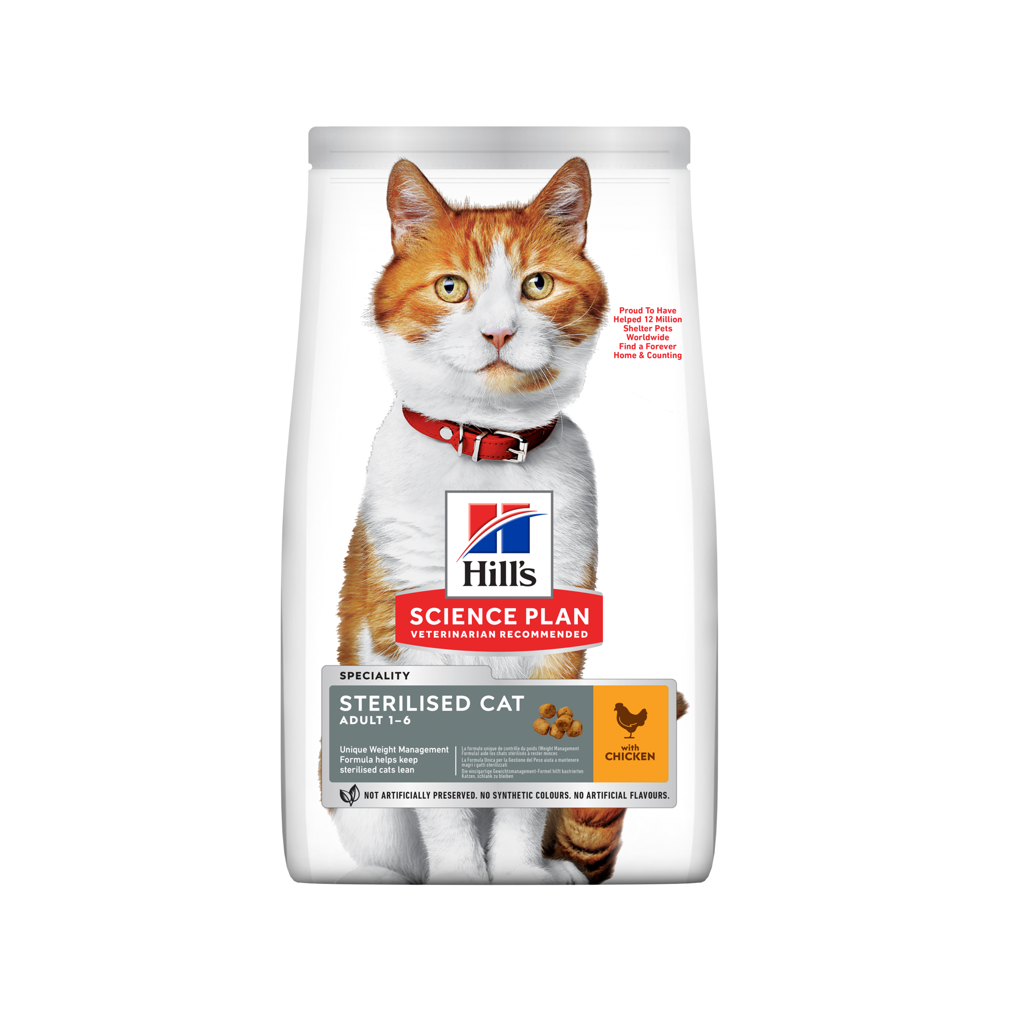 Hill's Science Plan Sterilised Cat - Adult - Chicken - 1.5 kg