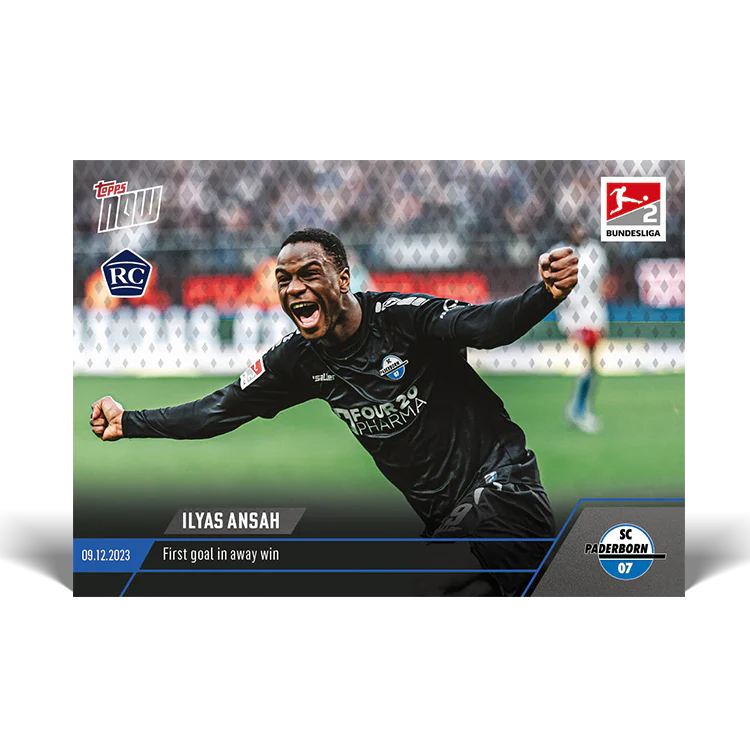 Topps UK - Ilyas Ansah - First goal in away win - Bundesliga TOPPS NOW® Card #84
