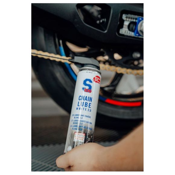S100 Chain Lube White 2.0 400 ml Universal chain greaseRef: SCE0030 / 3452