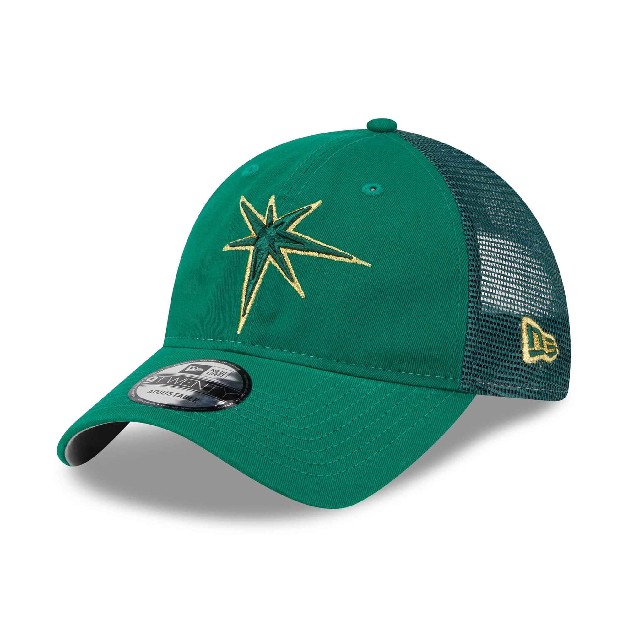 Tampa Bay Rays 2023 St. Patrick's Day New Era 9TWENTY MLB Cap Green