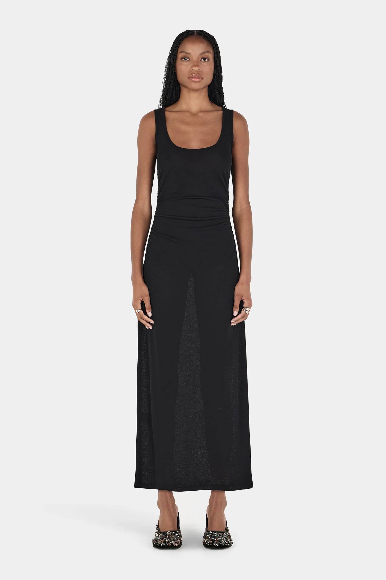 Zali Midi Dress Black