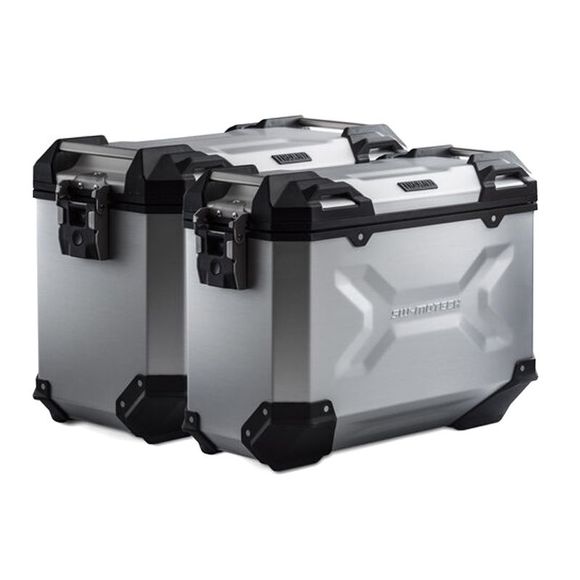 SW-MOTECH suitcase complete kit trax adventure 37/45 l - grayRef: kft.01.942.70001/b