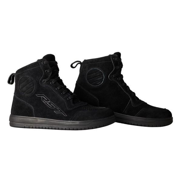 Rst Hitop - Black Motorcycle SneakersRef: RST0165