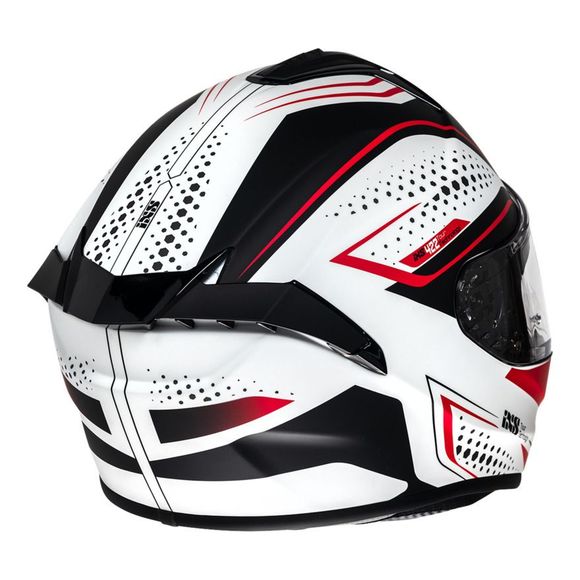 IXS 422 FG 2.2 Full Face Helmet - White / RedRef: IS1093