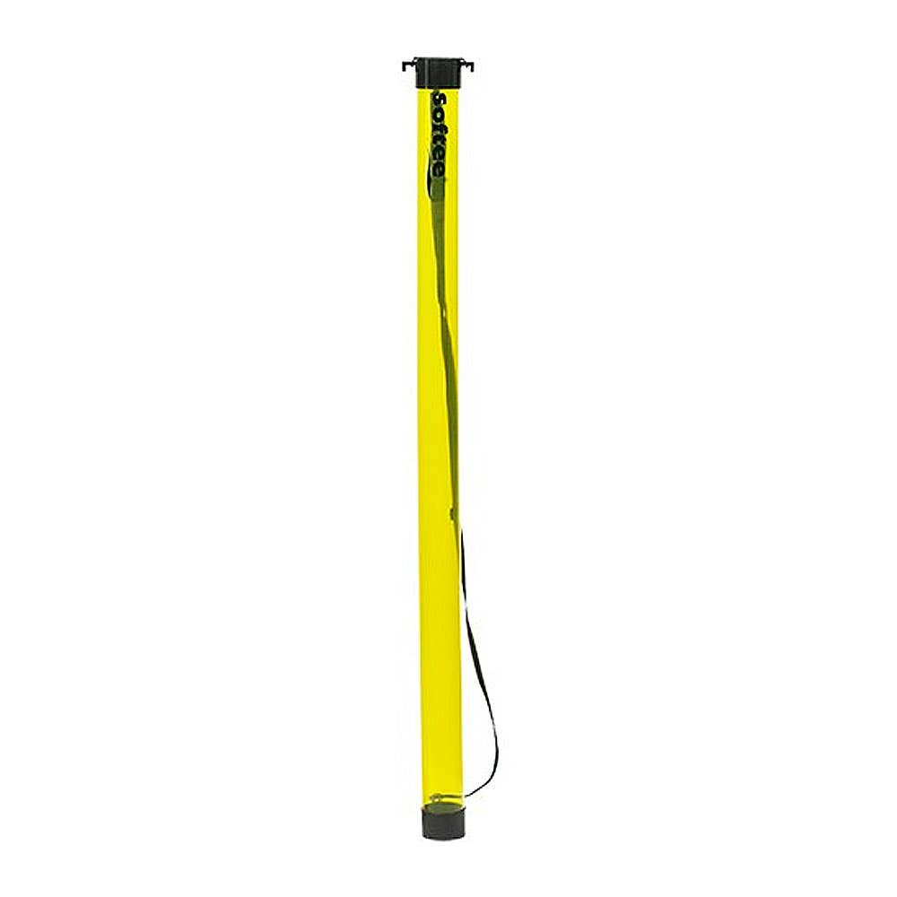 FLUORESCENT YELLOW 21-BALL SOFTEE BALL PICKUP TUBE