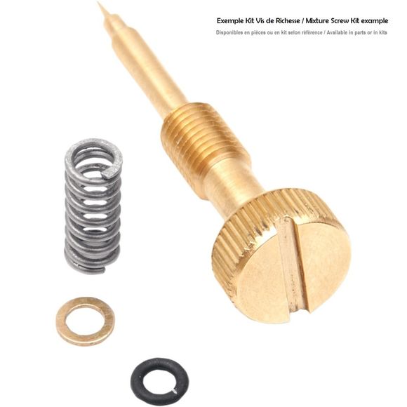 Mikuni Carburetor FUEL SCREW FOR RS34-40 RAMP UniversalRef: Mk00453A / 1010600