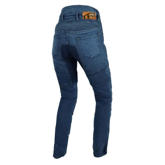 Jean Moto Trilobite PARADO DOUBLELAYER LADIES - Slim - BleuRef : TRI0151