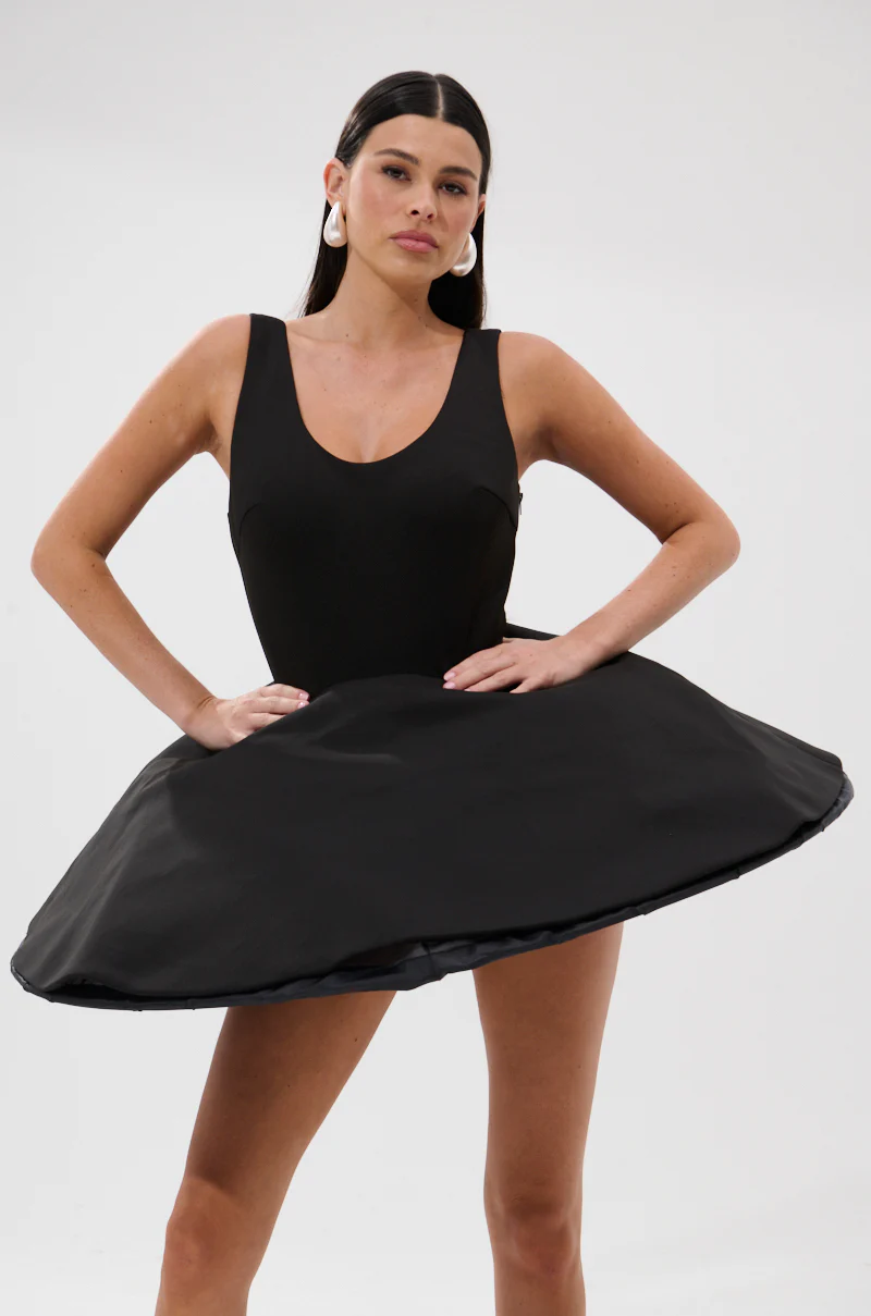 Plie Mini Dress