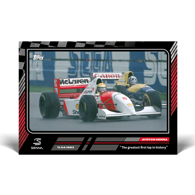 Topps UK - The Story of Senna - Card #41