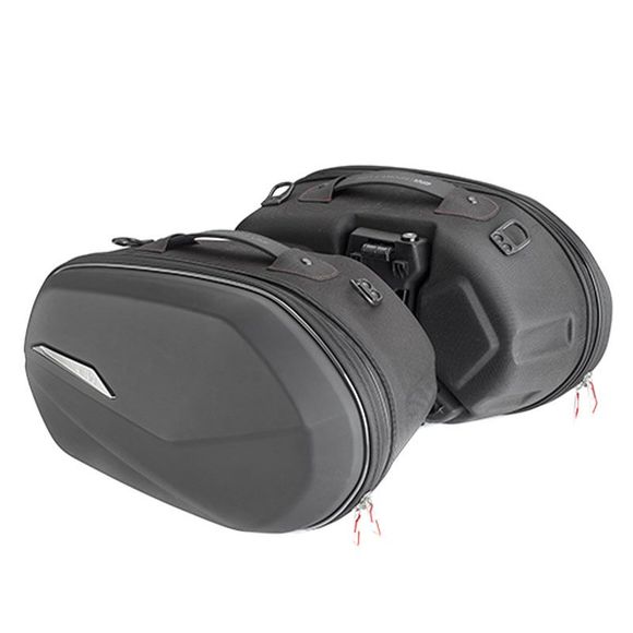 Givi ST609+ EASYLOCK saddlebags (2 x 25 liters) Universal - BlackRef: GI1315 / ST609+