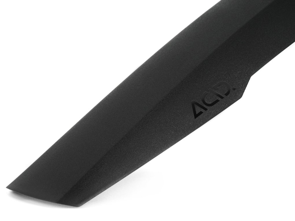 ACID MUD BLOCKER Rear Mudguard - short - black
