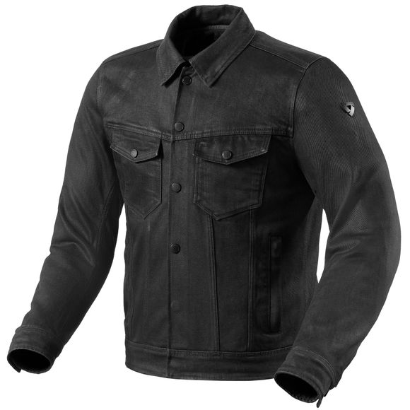 Moto Rev it Trucker - Black Jean jacketRef: RI1437