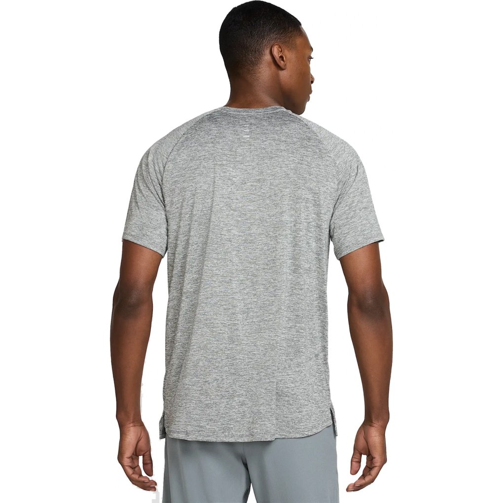 Nike Dri-FIT ADV Stride Short Sleeve Top Men - smoke grey/heather/reflective silver HV5203-084
