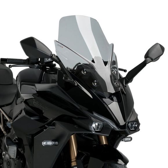 Puig TOURING Windscreen (+ 8 cm) - GraySUZUKI 1000 GSX -S 1000 GT - 2022 - 2025Ref: PUI0342