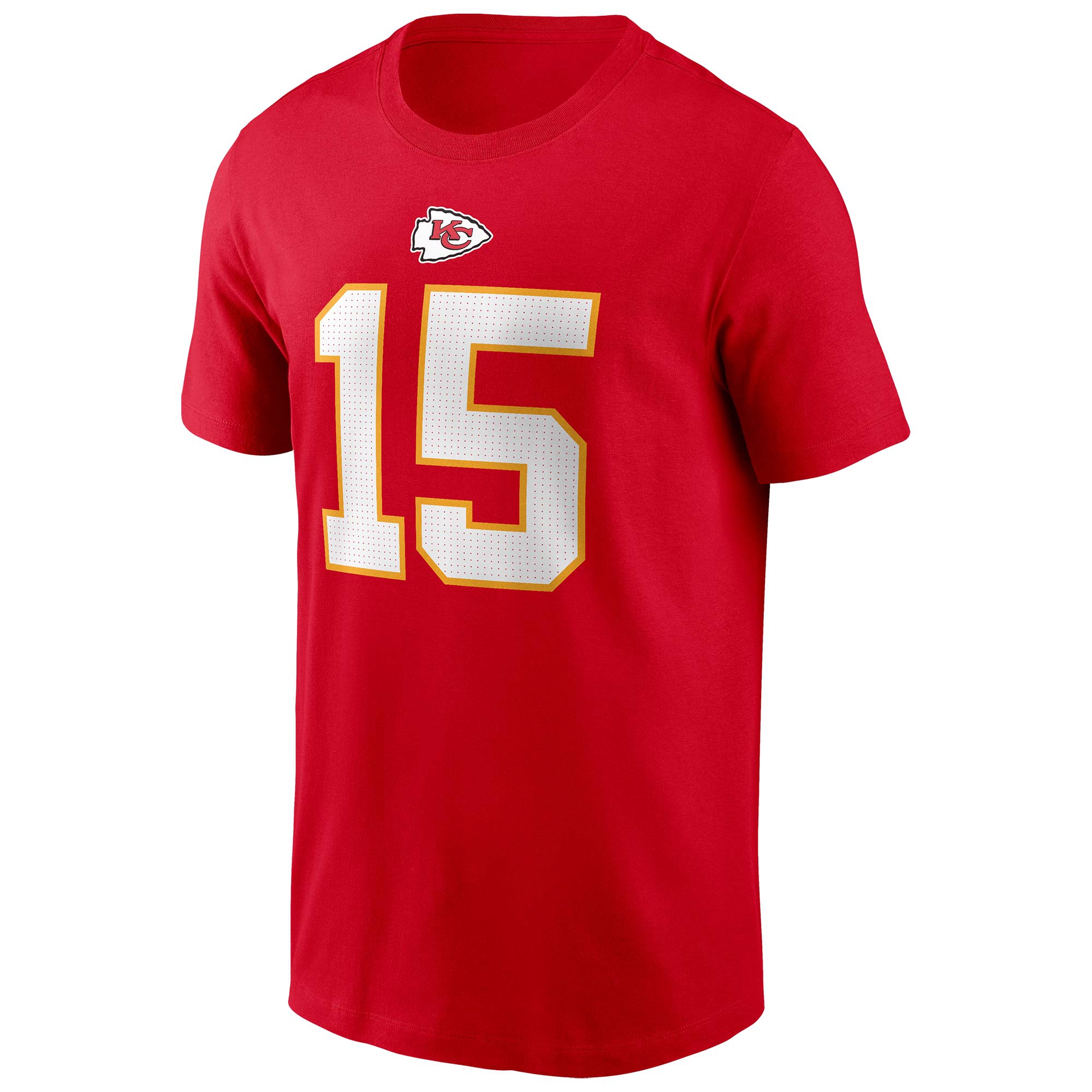 Patrick Mahomes #15 Kansas City Chiefs Nike Player NFL T-Shirt Red