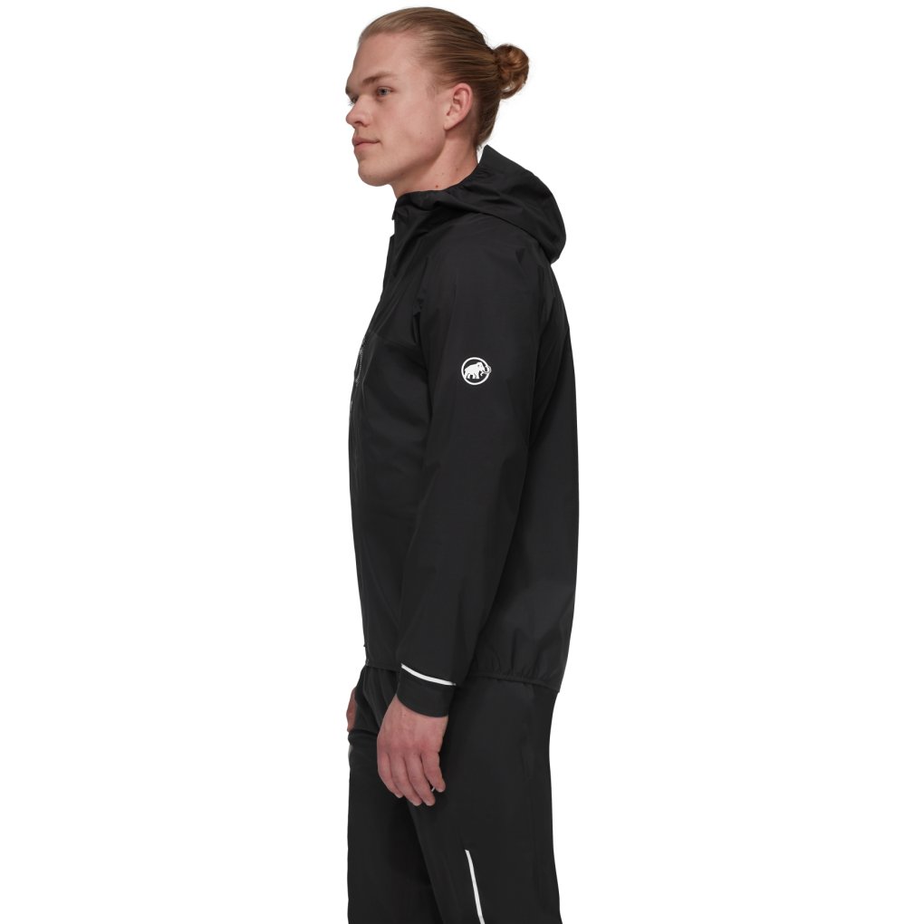 Mammut Aenergy Trail Running Hardshell Hooded Jacket Men - black