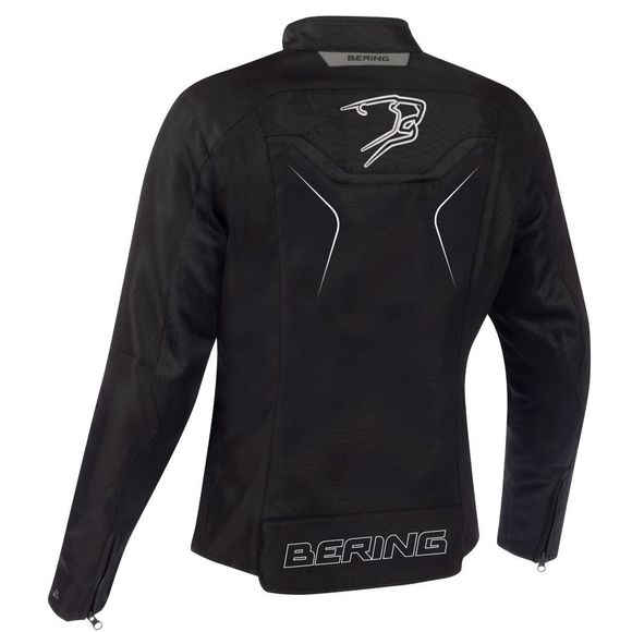 Blouson Moto Bering LADY VOLGA - Noir / BlancRef : BR1467