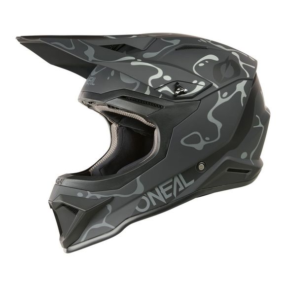 Cross O'Neal 1SRS helmet - Splash 2025 - Black / GrayRef: OL2187