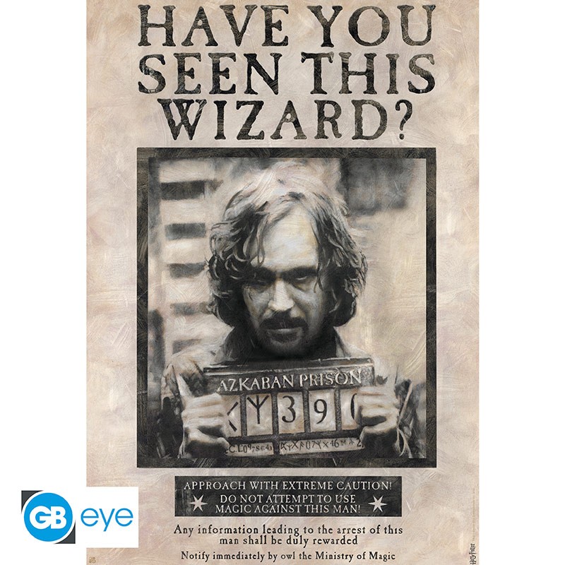 HARRY POTTER Poster Wanted Sirius Black (91.5x61cm)