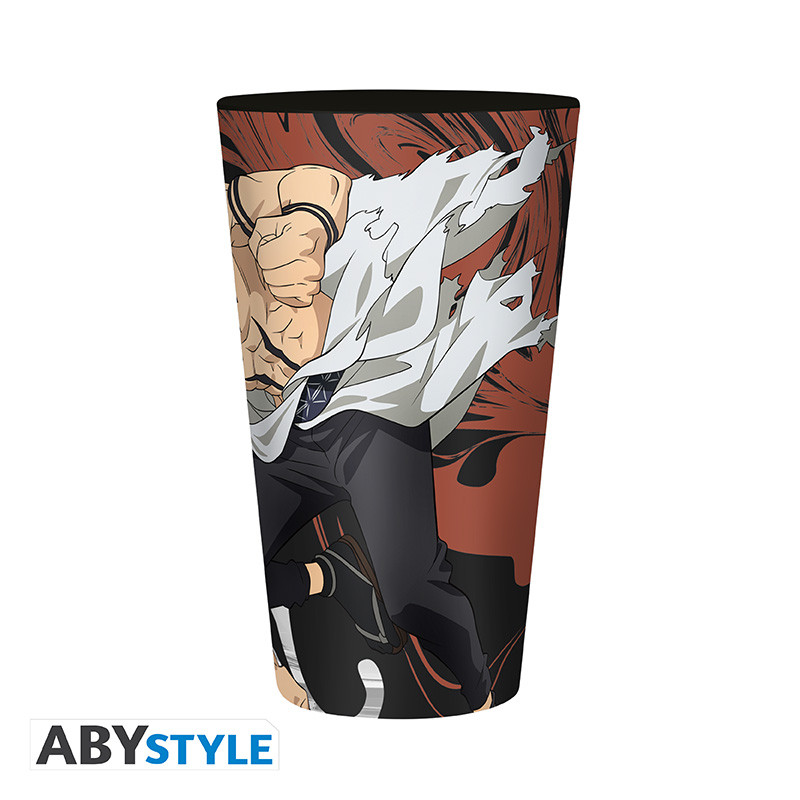 JUJUTSU KAISEN Large Glass 400ml Itadori vs Sukuna