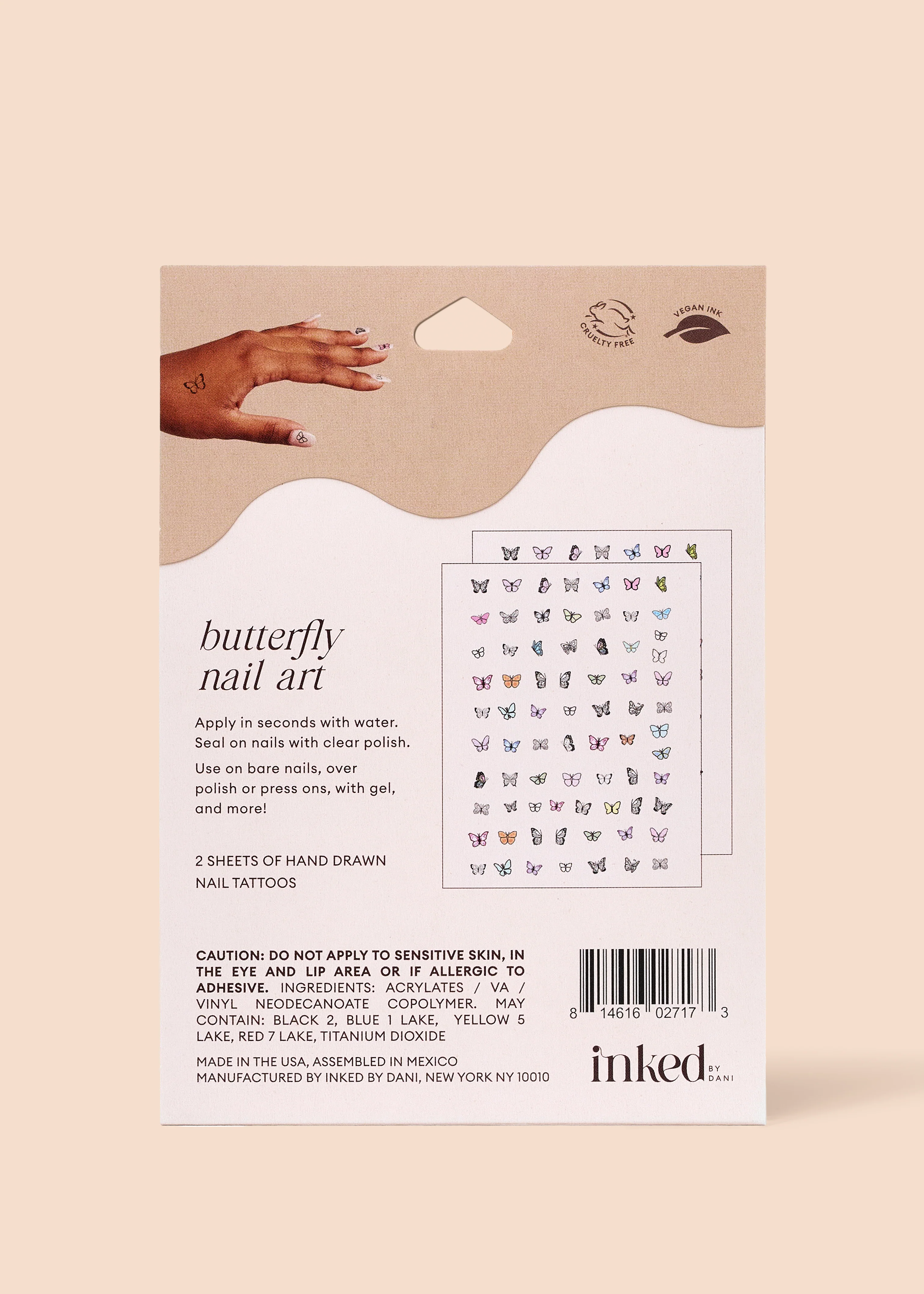 Butterfly Nail Art