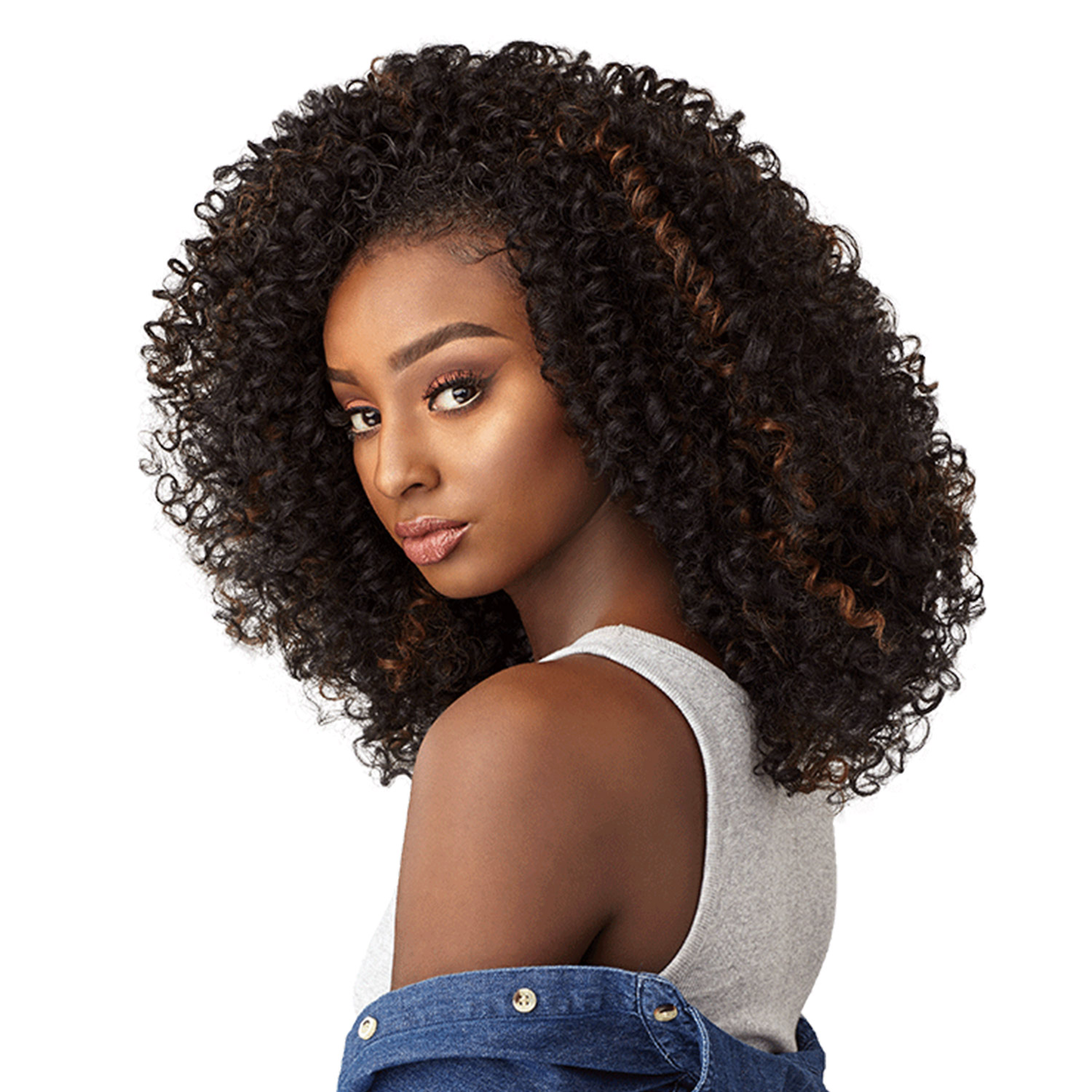 Sensationnel Synthetic Hair Half Wig Instant Weave Curls Kinks N Co Show Stopper