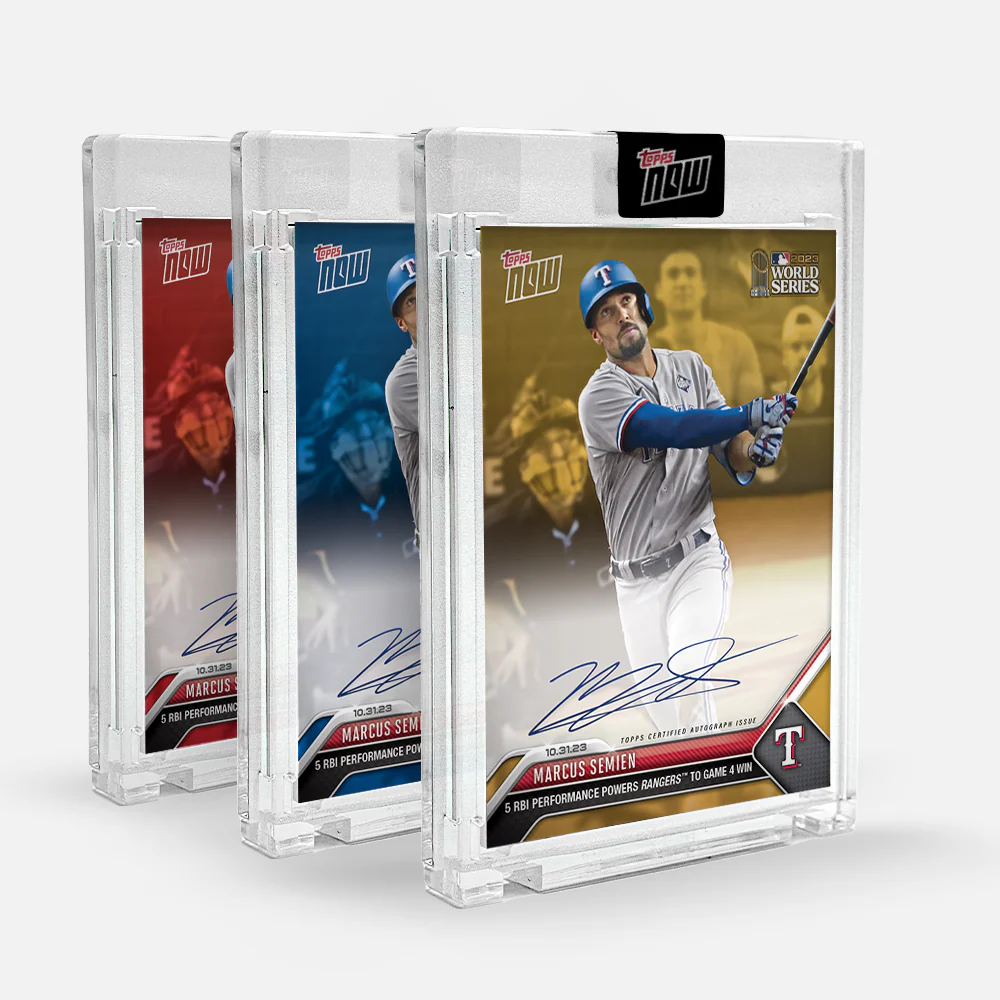 On-Card Autograph # to 99 or Lower - Marcus Semien - 2023 MLB TOPPS NOW® Card 1067