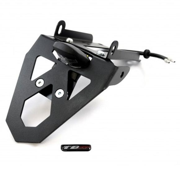 Top Block License Plate Mount YAMAHA FZ 600 FAZER 04/09 - BlackRef: tb0243 / speyfz6