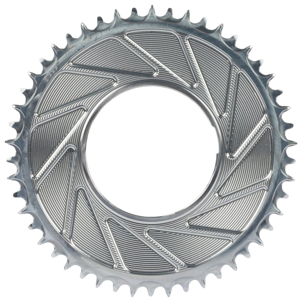 Alugear AERO Chainring - Road/Gravel | Thread Mount | 6.5mm | 1x 11/12/13s | round - steel