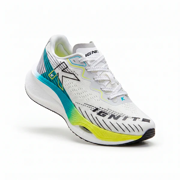 IGNITE WHITE RUNNING SHOES