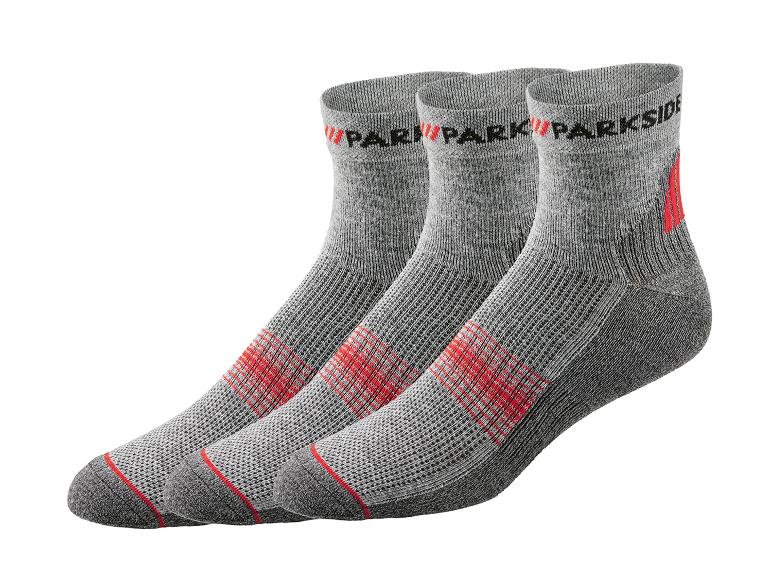 Lot de 3 paires de chaussettes de travail courtes homme