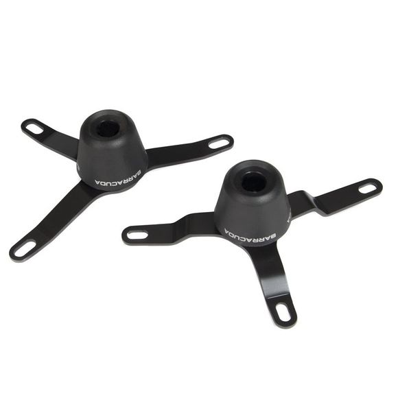 Barracuda Frame Sliders Kit Wheels - BlackRef: bar0038 / hcf6101