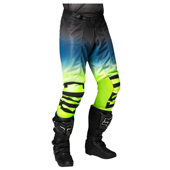 Fox AIRLINE REEPZ cross pants - BLACK YELLOW 2023 - Black / YellowRef: FX3337