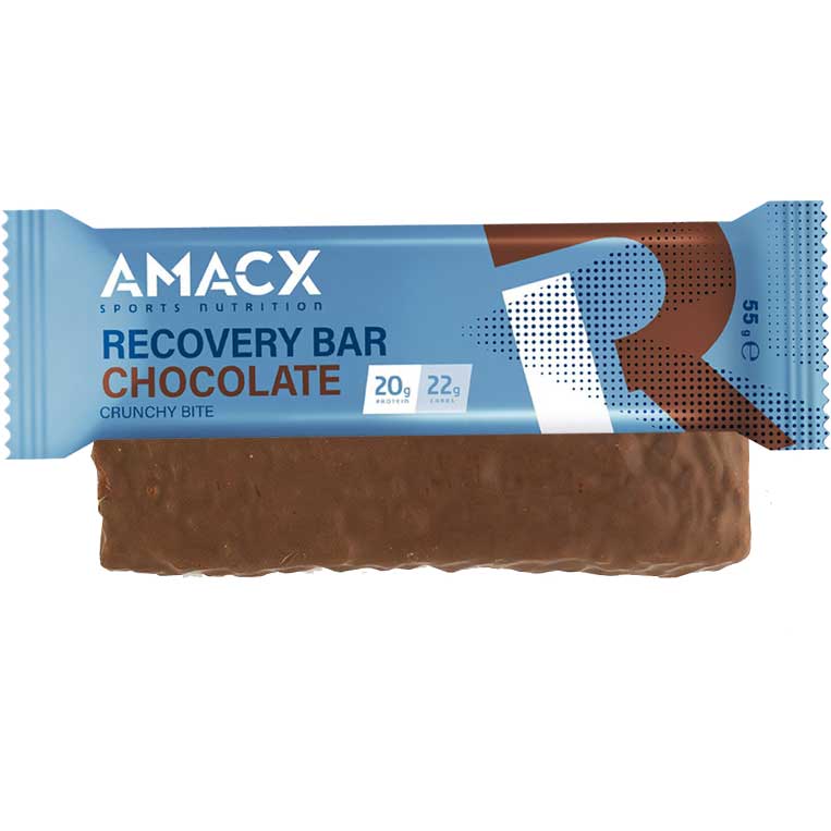 Amacx Recovery Bar - Protein-Carbohydrate Bar - 12x55g