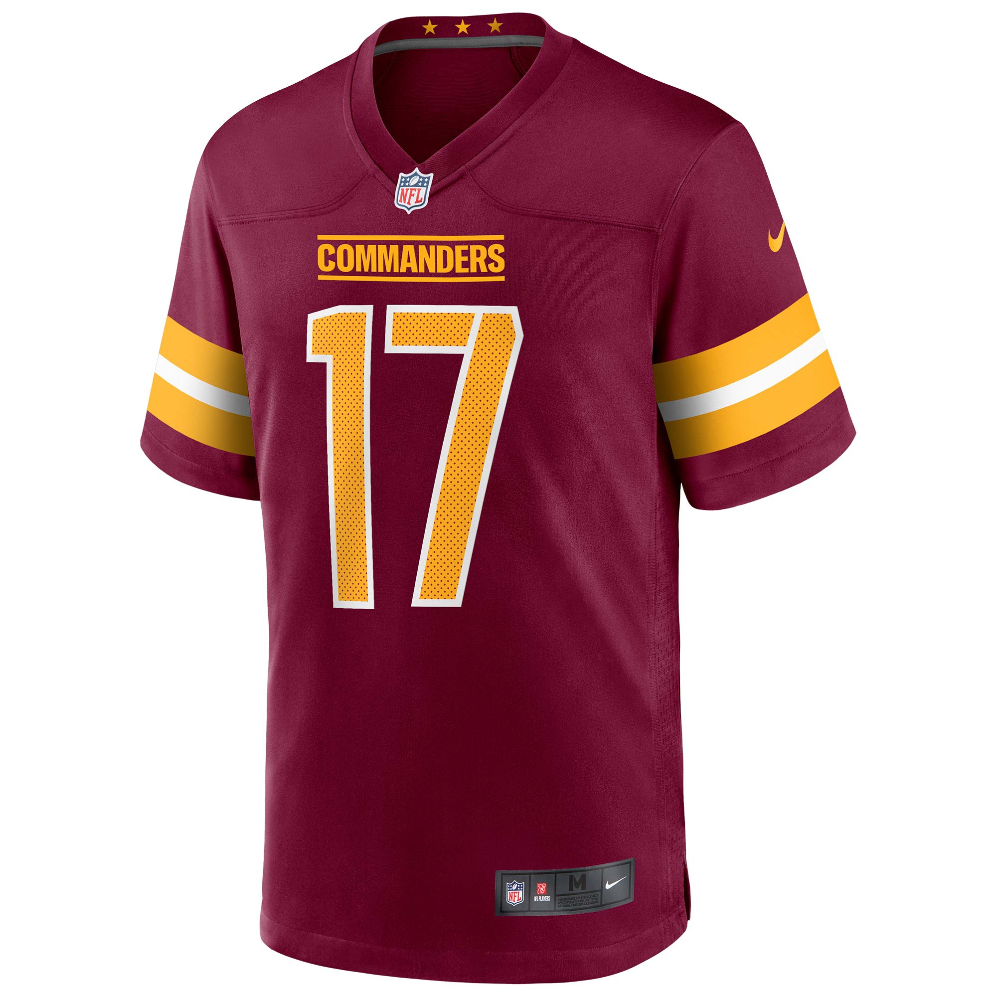 Terry McLaurin #17 Washington Commanders Nike Game NFL Jersey Burgundy