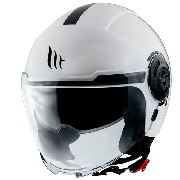 MT HELMETS VIALE SV S - SOLID - White Open-Face HelmetRef: MTH0074