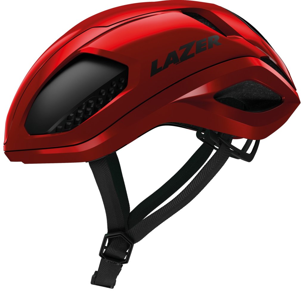 Lazer Vento KinetiCore Road Helmet - metallic red