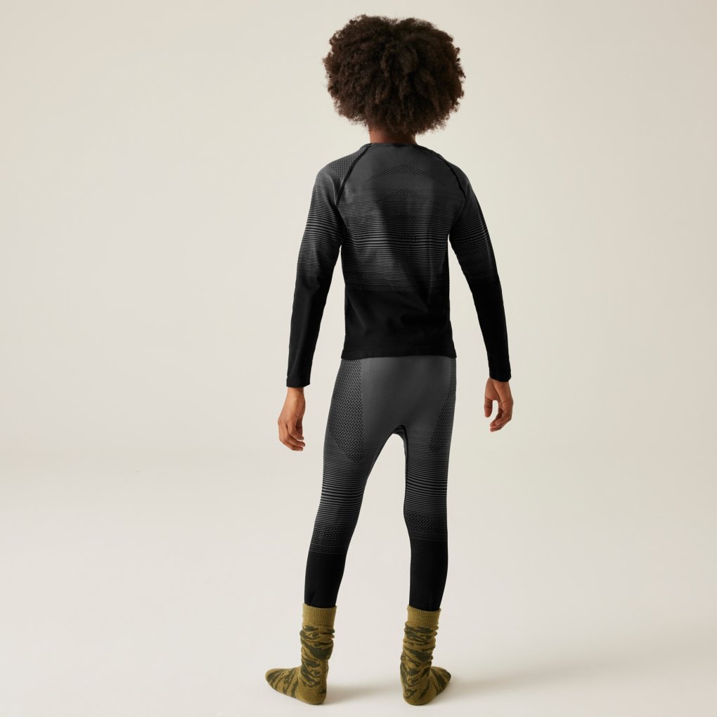 Dare 2b In The Zone III Base Layer Set Kids - 800 Black