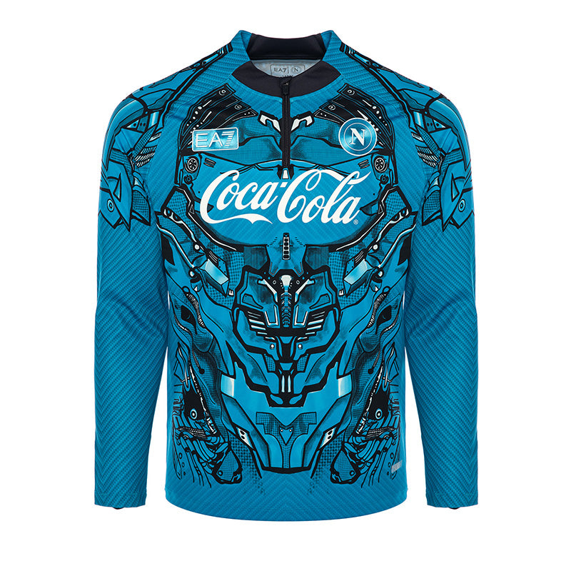 SSC Napoli Sky Blue Training Sweatshirt 2025/2026