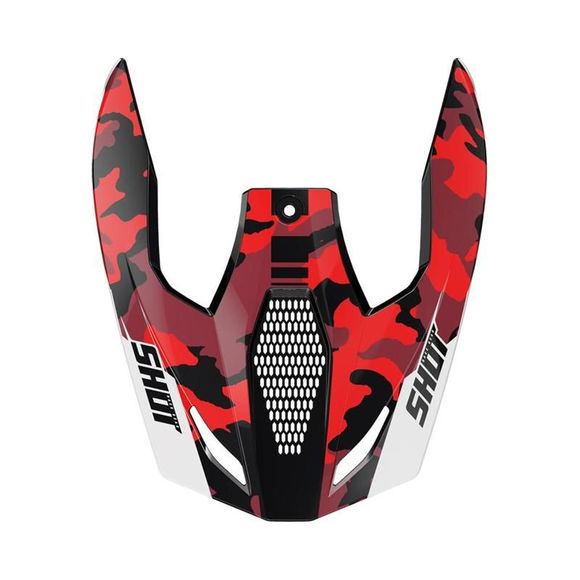 Tt Shot Furious Kid Visor - RedRef: SO3066 / A05-21OC-BK3-P01