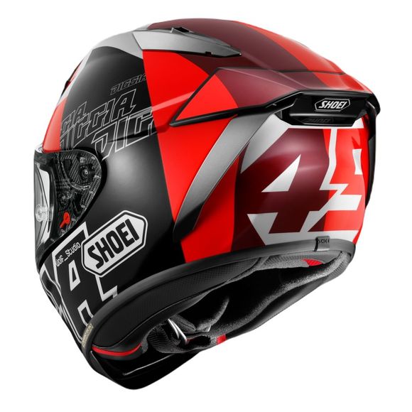 Casque intégral Shoei X-SPR PRO - DIGGIA 2 - Noir / RougeRef : SI0569