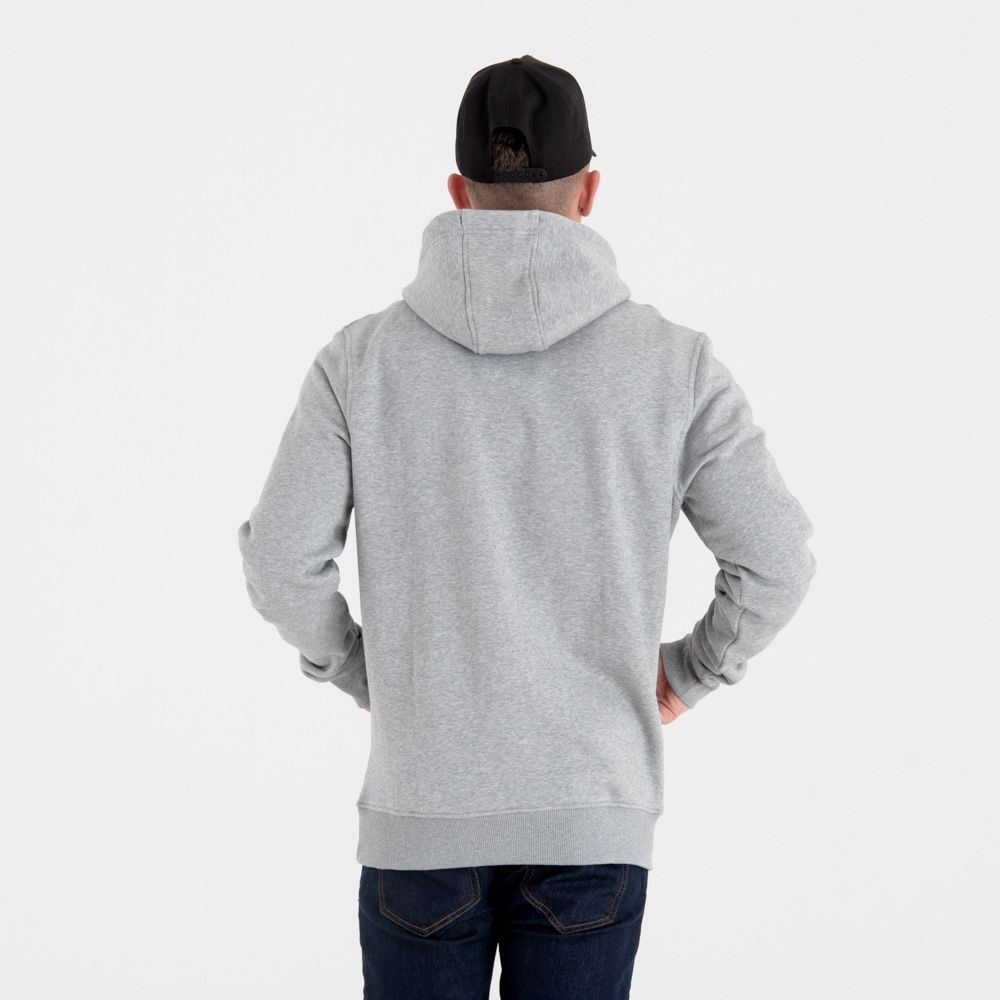 Major League Baseball Logo Hoodie MLB Grey