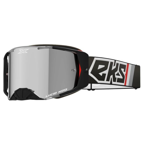EKS LUCID BLACK 2023 cross mask - White / BlackRef: LUCID BLACK - SILVER / 067-11065