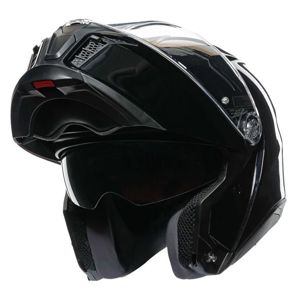 Casque modulable AGV TOURMODULAR - SOLID - NoirRef : AG0988-C757