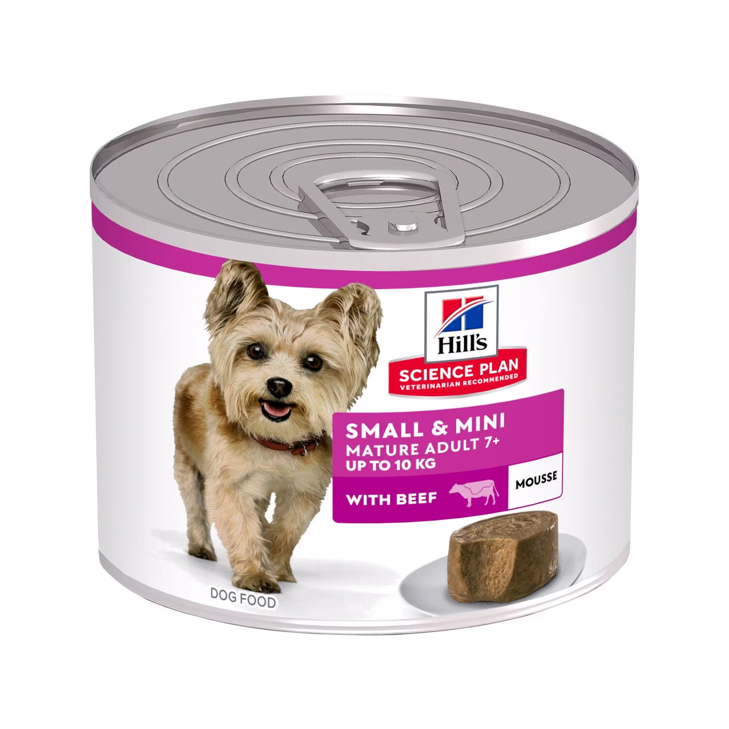 Hill's Science Plan Mature Adult Small & Mini Mousse - Beef - 12 x 200 g