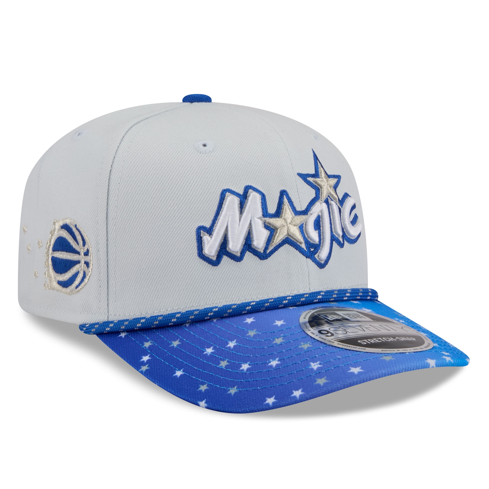 Orlando Magic 2025-26 NBA City Edition 9SEVENTY Stretch-Snap Cap